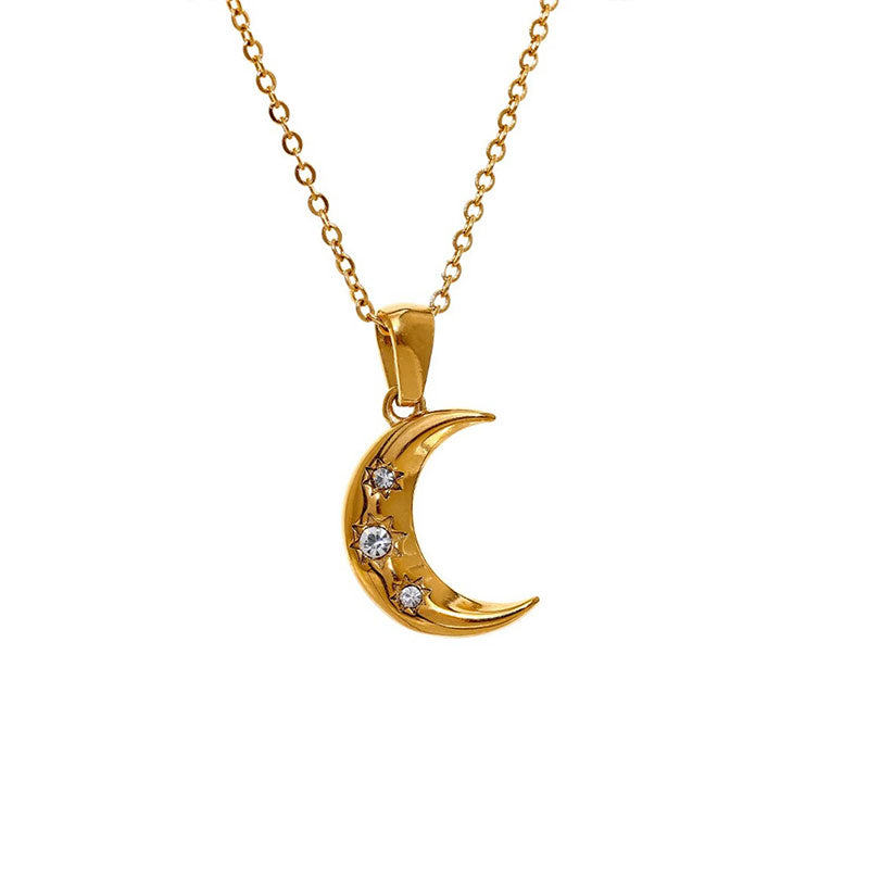 Sun and Moon Necklace