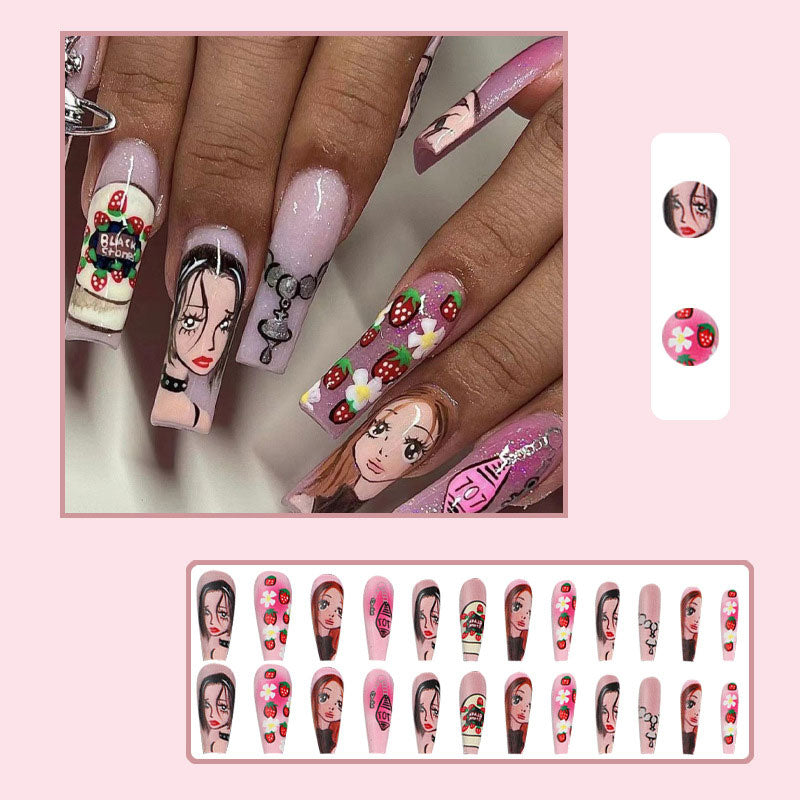 Jelly Adhesive Drill Nail Art Patches