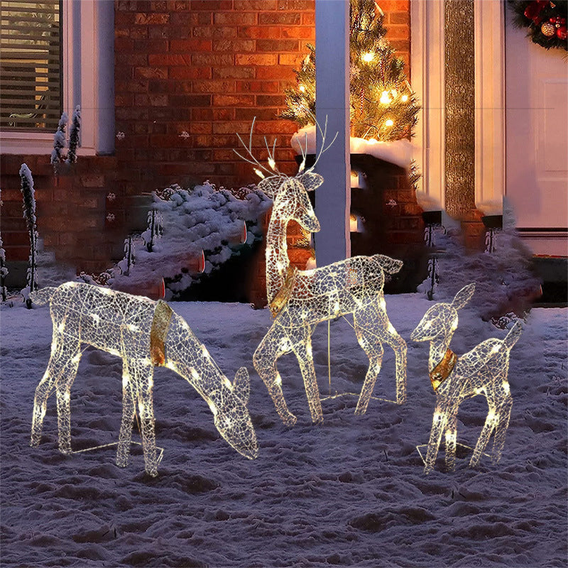 Art Elk Deer Christmas Decoration