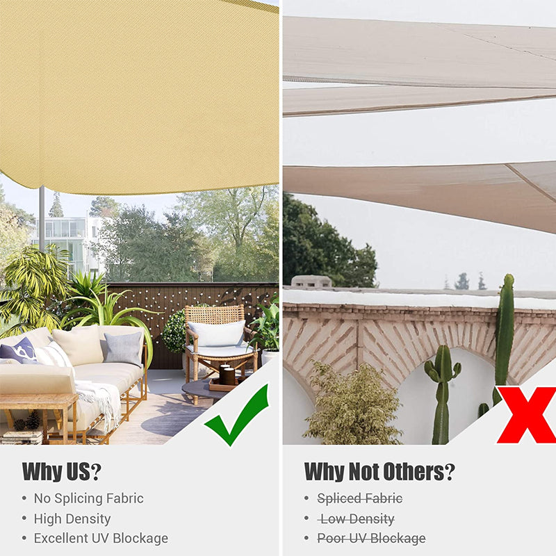 Triangular And Quadrangular Outdoor Shade Sail