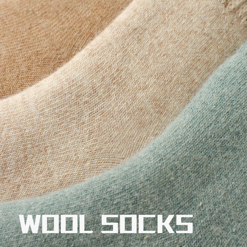 Men's And Women's Winter Thickened Wool Socks