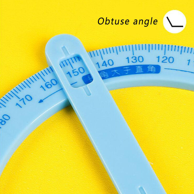 360° Plastic Degree Protractor