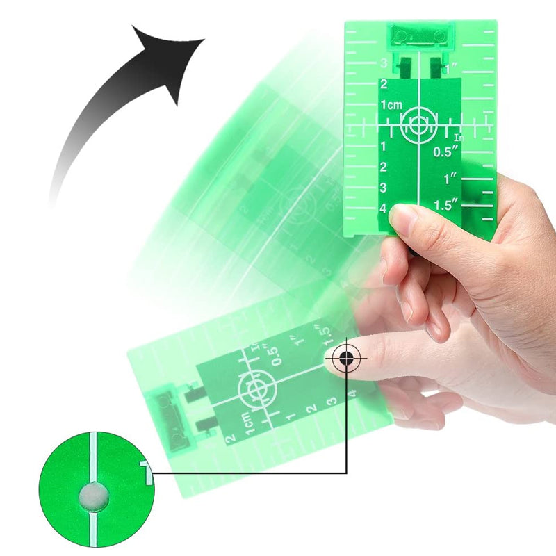 Laser level reflector