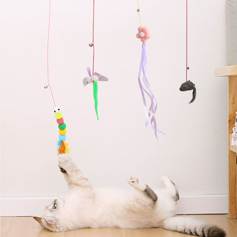 Door Hanging Cat Rope