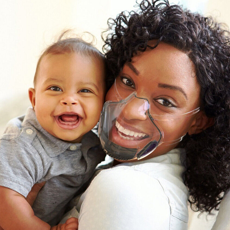 Transparent Reusable Anti-fog And Dust Mask