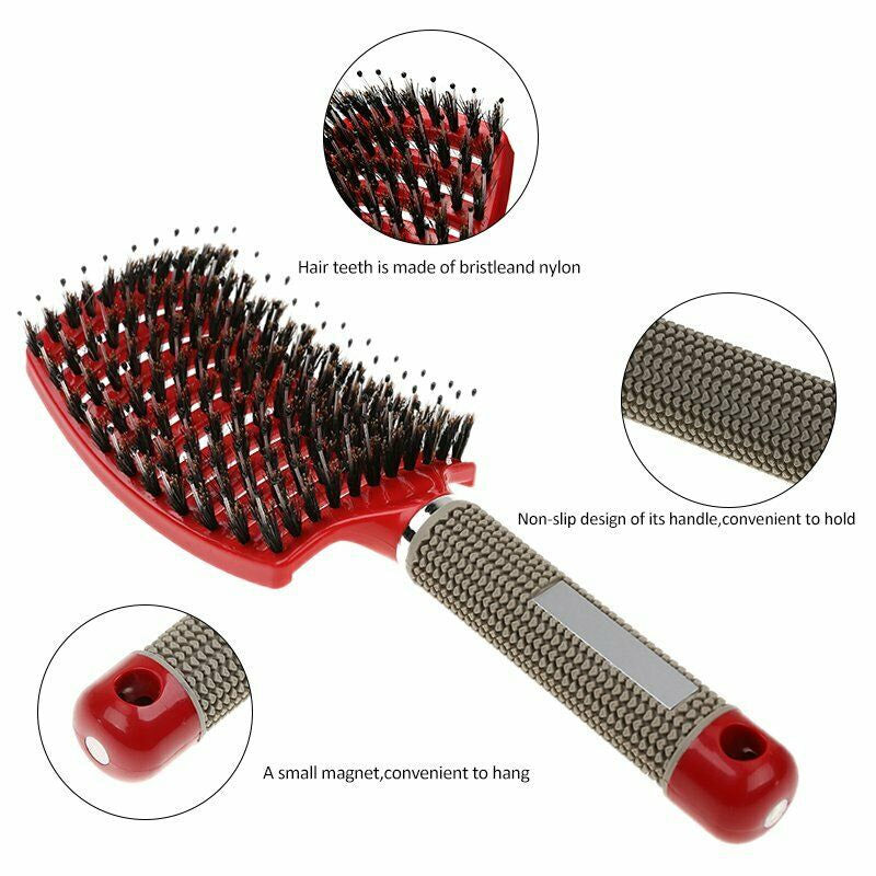 Bristle Nylon Hairbrush 🔥BUY 1 GET 1 FREE🔥