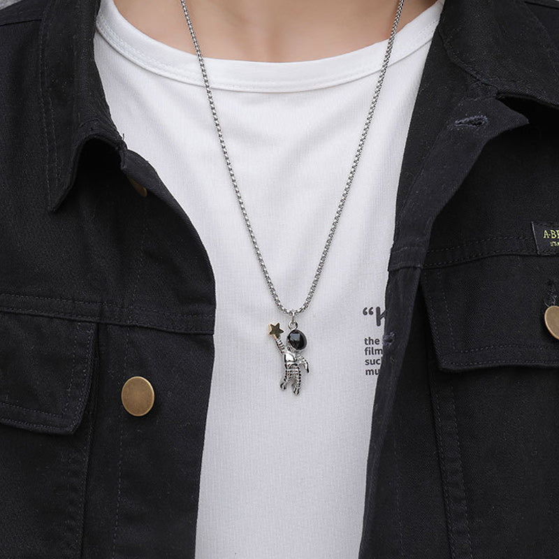 Astronaut Magnetic Necklace