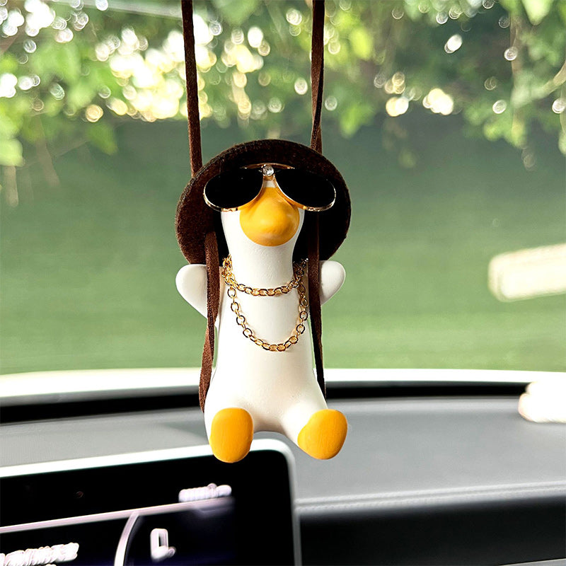 Car Swing Duck Pendant