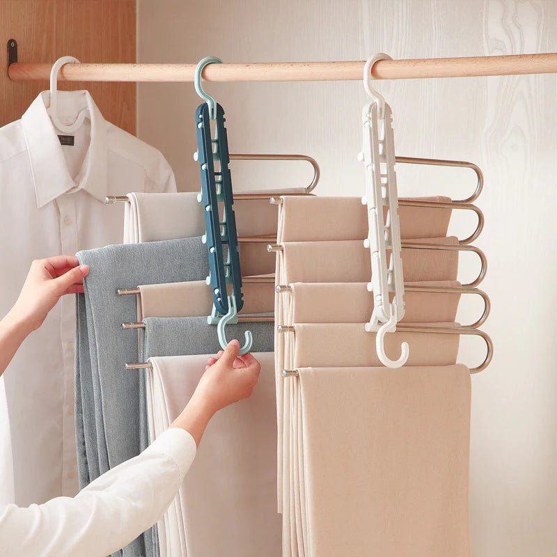 Versatile 5 In 1 Pants Storage Rack