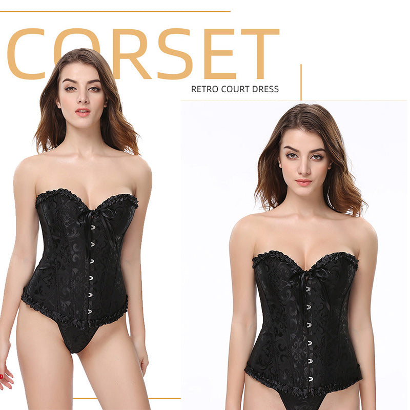 Sexy Woman Lace Corset