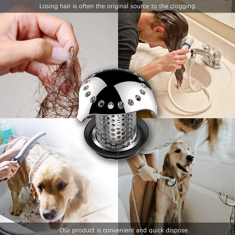 Shower Floor Drain Hair Catcher