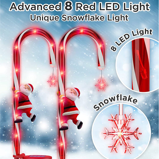 Solar Christmas Lights LED（2 Pcs）