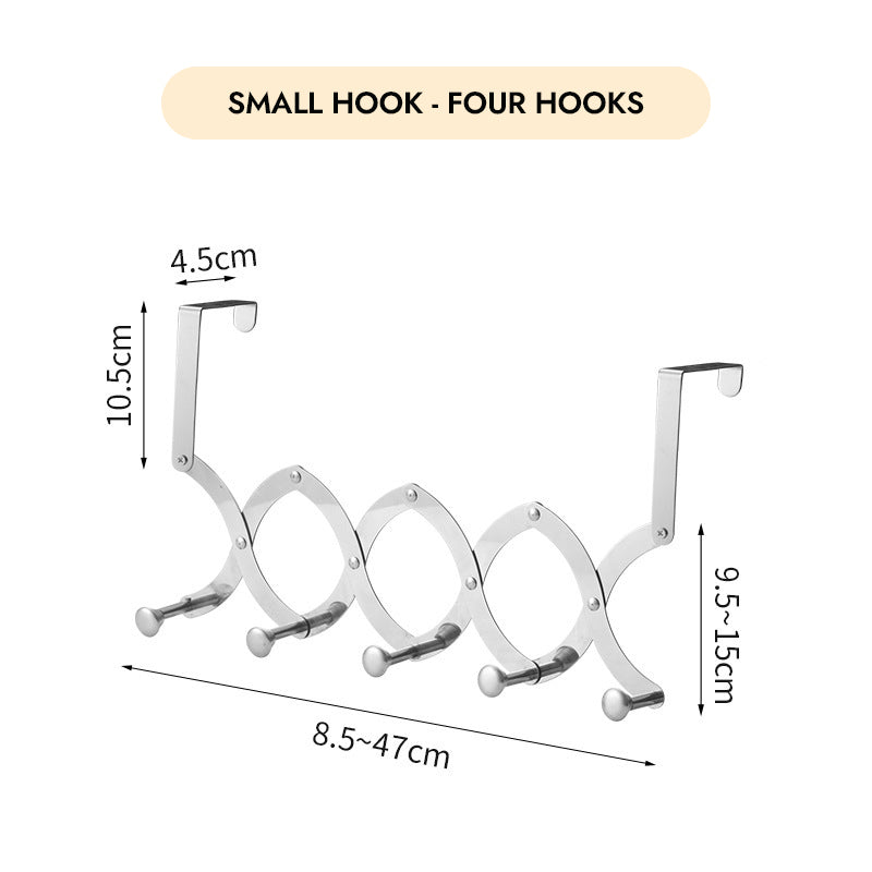 Stainless Steel Door Rear Telescopic Hook