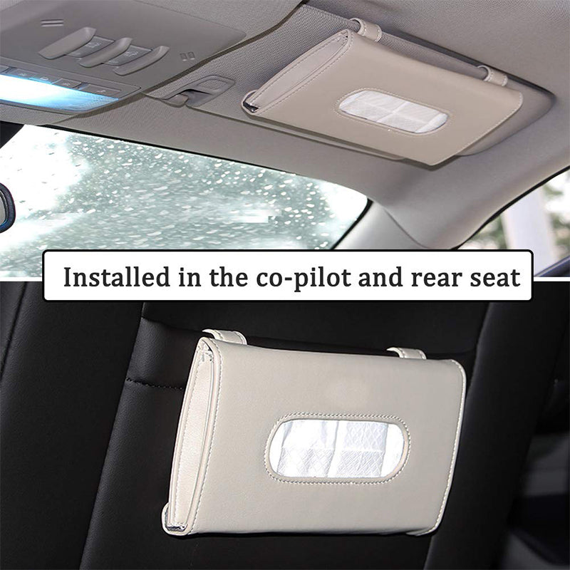 Car Sun Visor Tissue Box