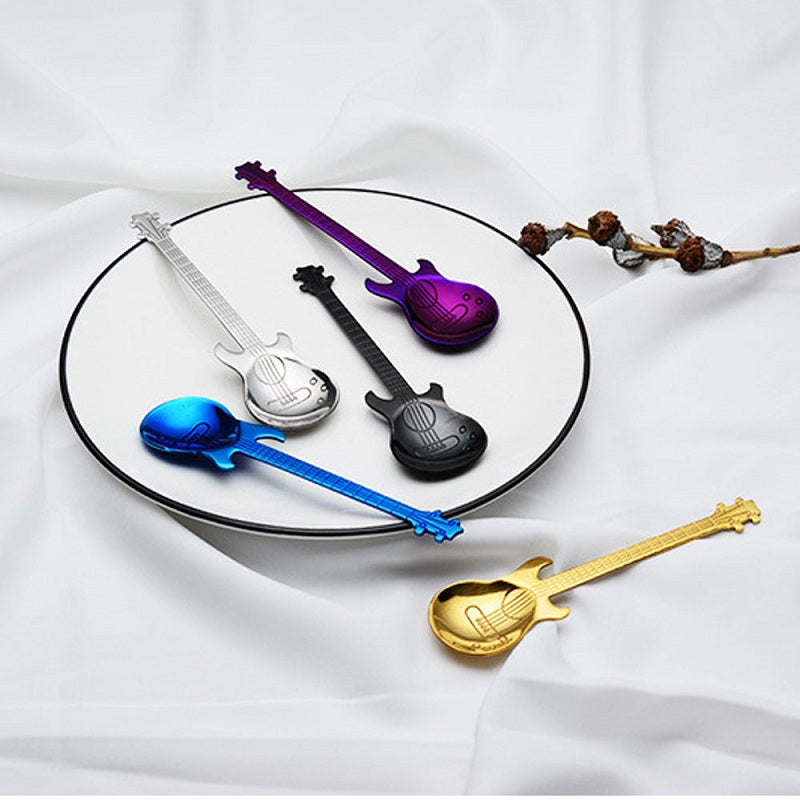 🎸Guitar Spoons Coffee Teaspoon Set (4 pcs)