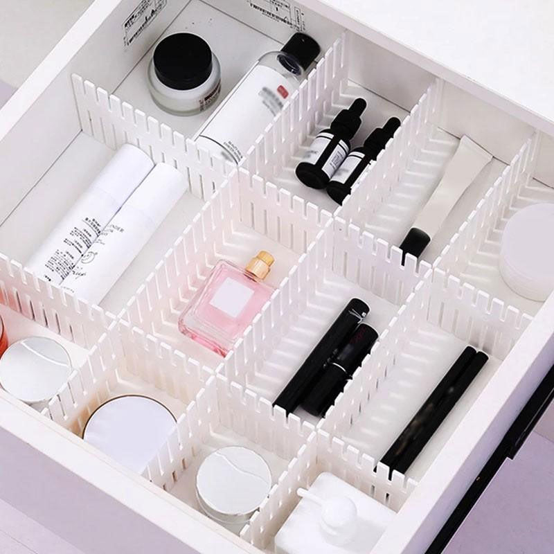 4 Pcs Grid Drawer Divider