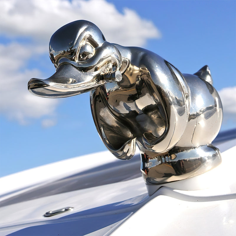 Angry Rubber Duck Hood Ornament Death Proof