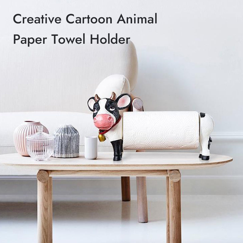 Creative Cartoon Animal Paper Towel Holder