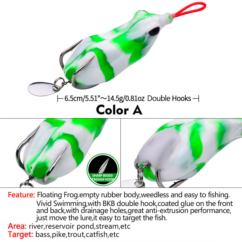 Floating Water Thunder Frog Lure