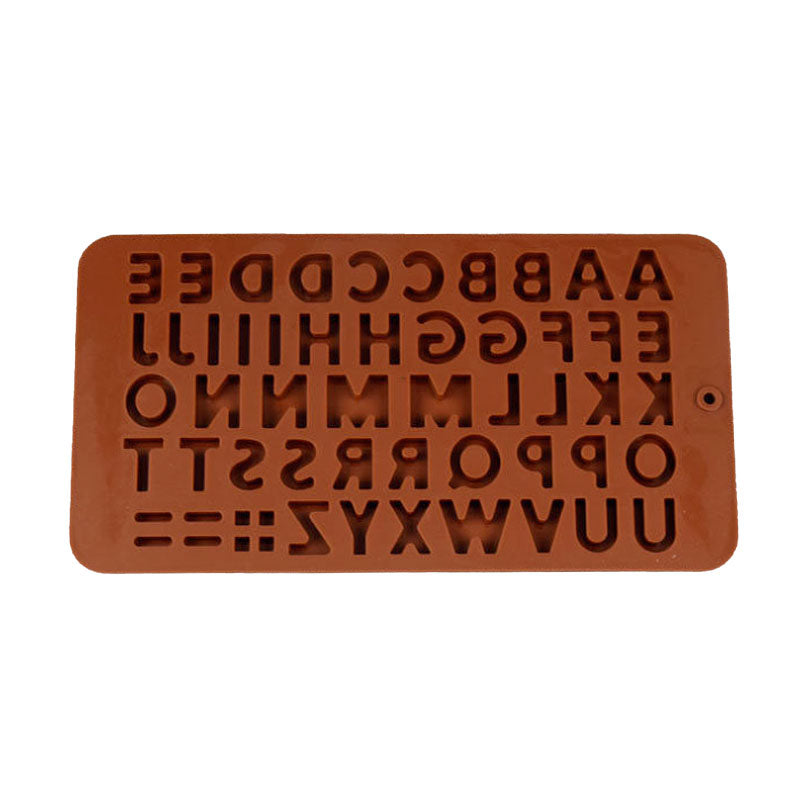 Silicone Alphanumeric Mold