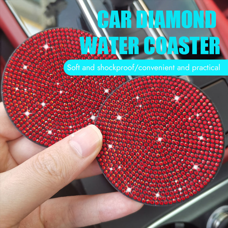 Car Diamond Water Coaster（2PCS)