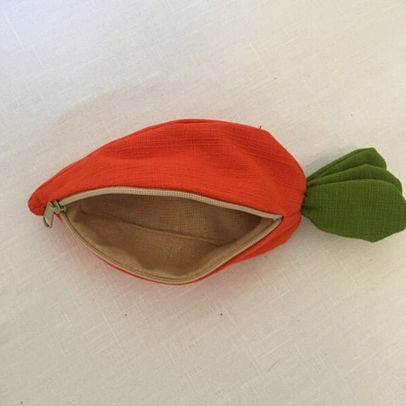 Hide-and-Seek Bunnies in Carrot Pouch