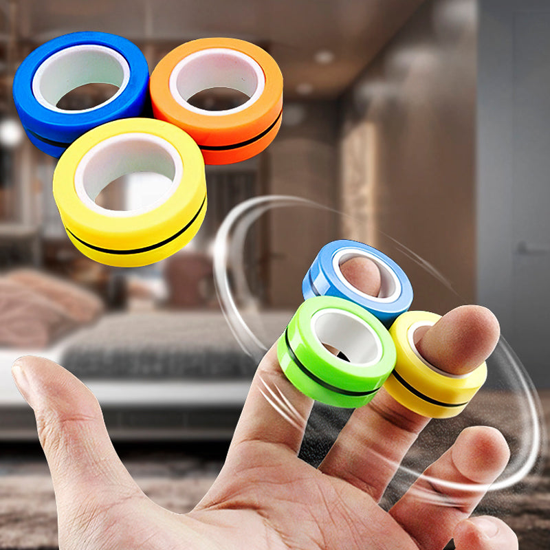 Fidget Spinner Decompression Ring Toy