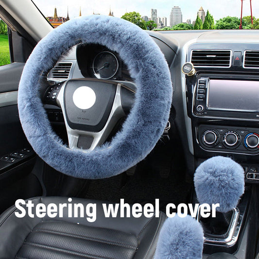 Steering wheel cover Gear cover Handbrake cover