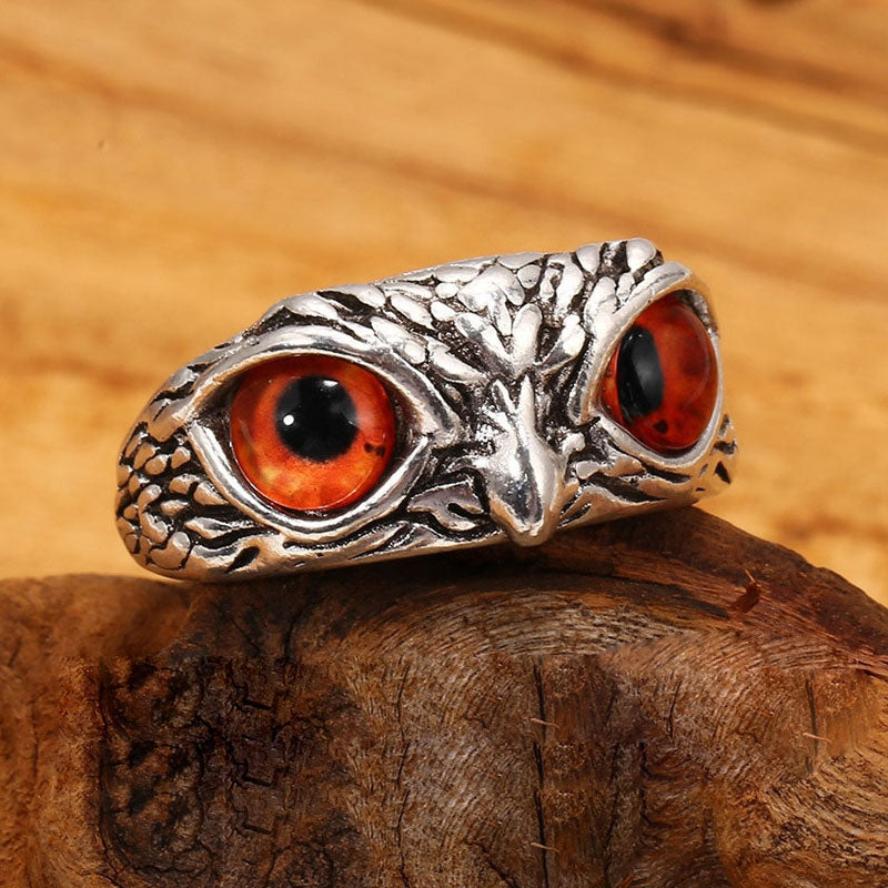 Owl Eye Vintage Statement Jewelry Ring