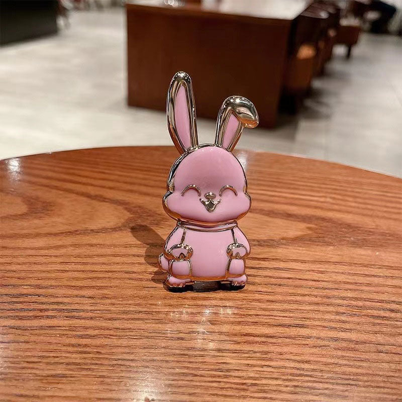 Cartoon Rabbit Back Sticker Phone Holder