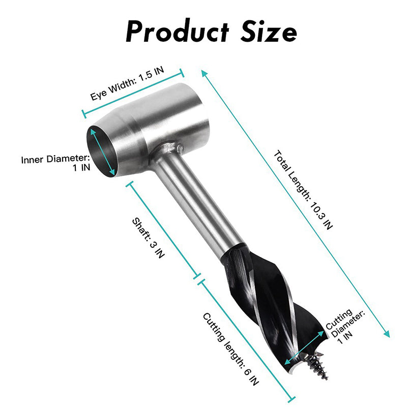 Bushcraft Hand Auger Wrench