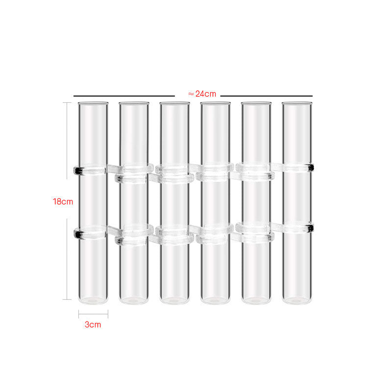 Ins Test Tube Transparent Glass Vase