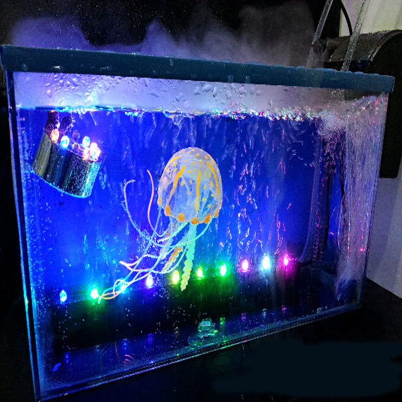 Glowing Fish Jellyfish Tank Aquarium Decoration