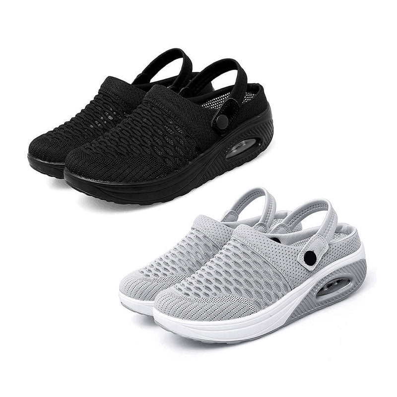 Women Walking Shoes Air Cushion Slip-On Shoes