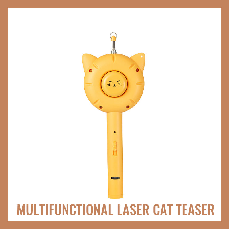 Multifunctional Laser Cat Teaser