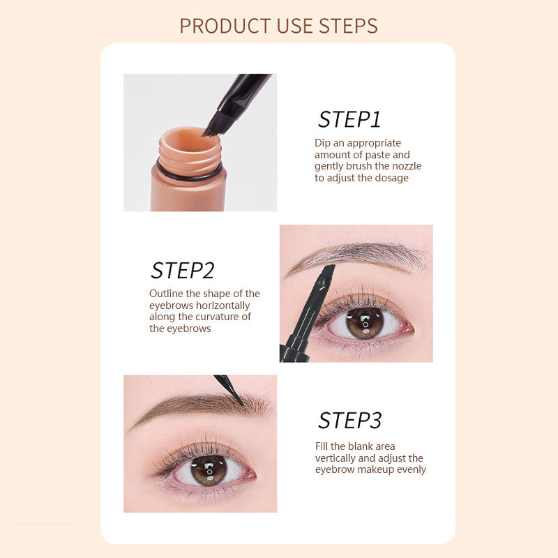 Smooth And Long-lasting Color Eyebrow Cream