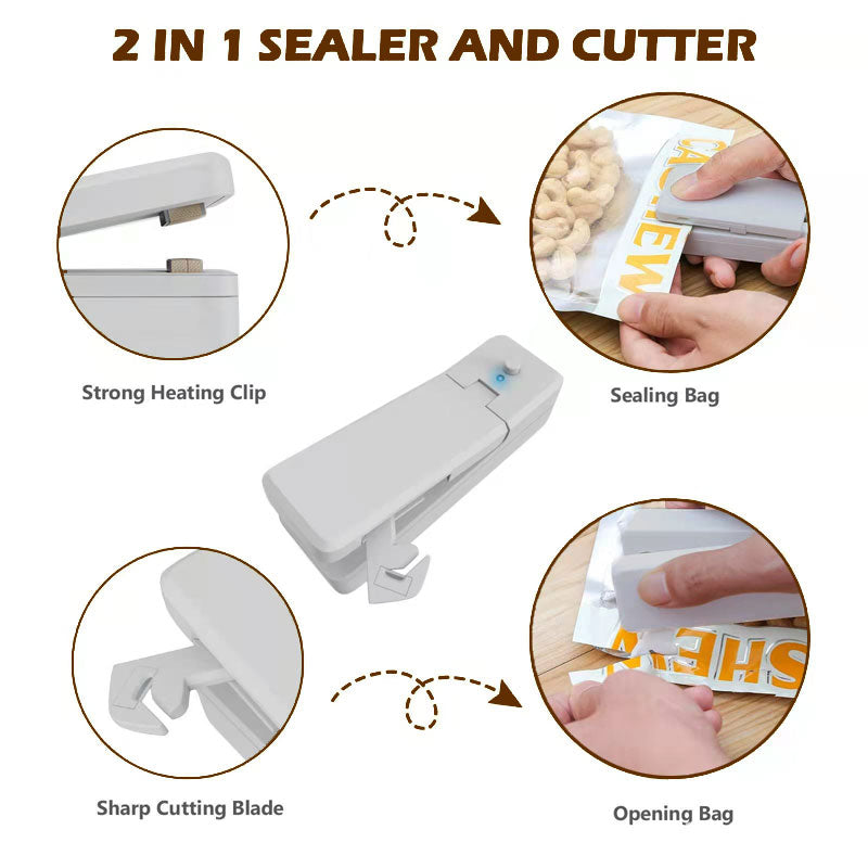 USB Rechargeable Magnetic Sealer