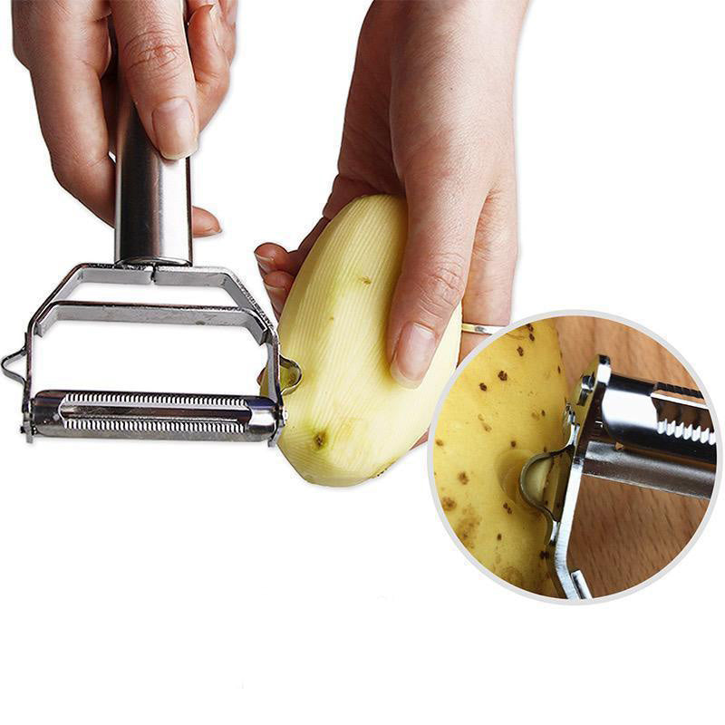 Multifunctional Stainless Steel Vegetable Peeler