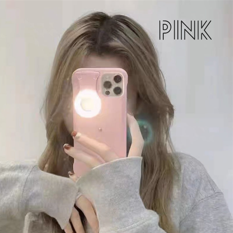 Fill Light Selfie Beauty Ring Flash Mobile Phone Case