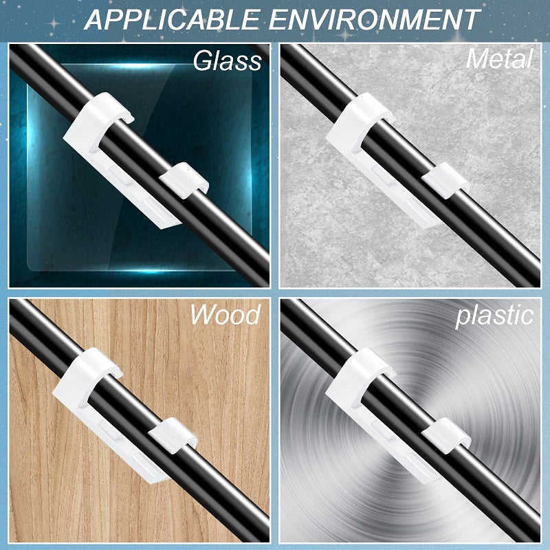 Nail-free Self-adhesive Network Cable Buckle