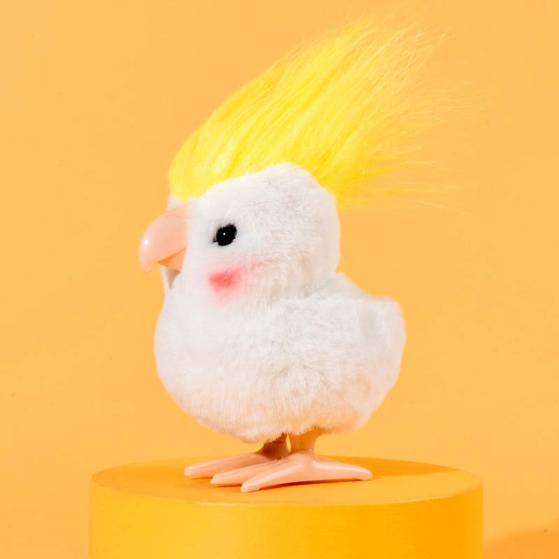 Plush Jumping Chicken Toy