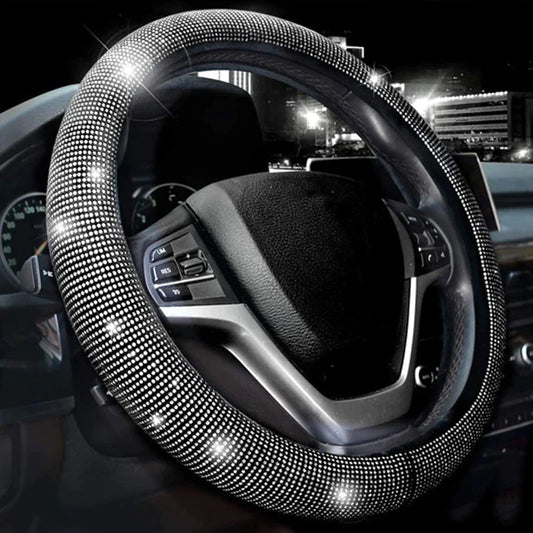 Rhinestone Steering Wheel Cover