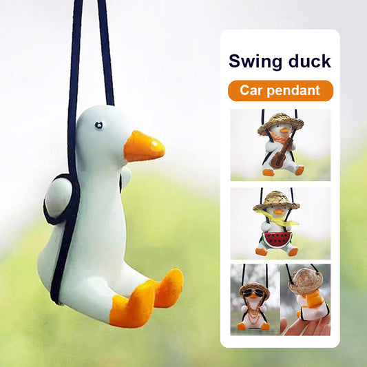 Car Swing Duck Pendant