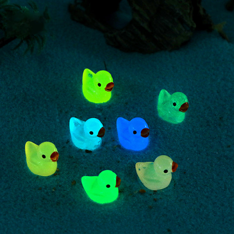 Luminous Yellow Duck Ornament