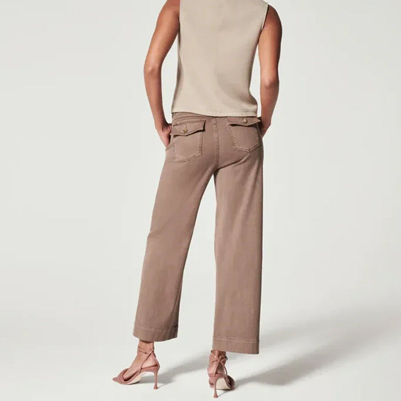 All Match Straight Leg Casual Women's Pants