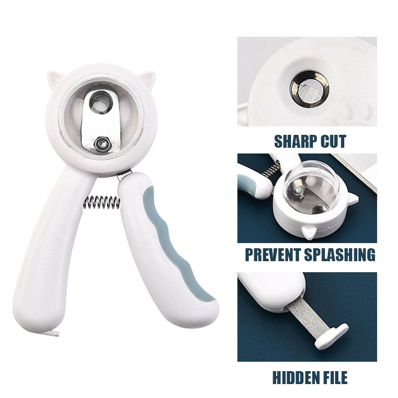 Anti-Splash Pet Nail Clippers