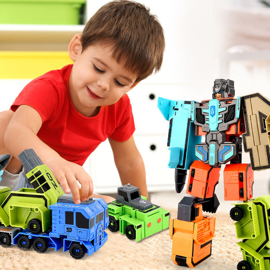 Children's Digital Transformation Robot Toy