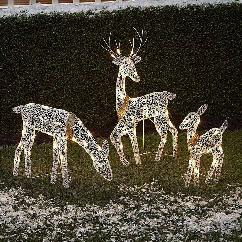 Art Elk Deer Christmas Decoration