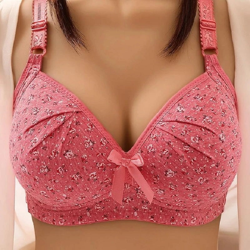 Plus Size Soft Comfort Bra Wire Free