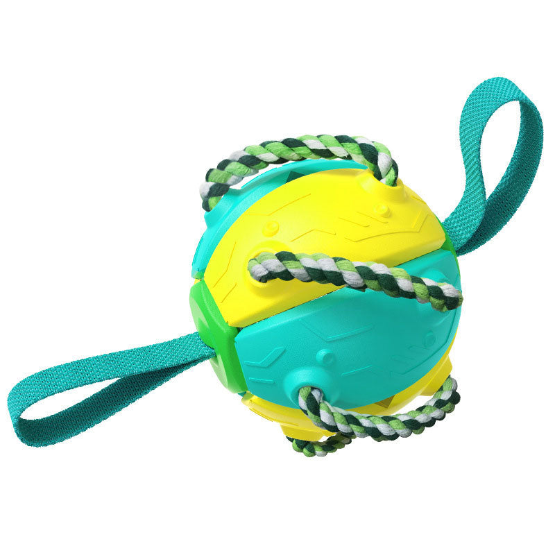 Outdoor Training Interactive Frisbee Soccer Dog Toy